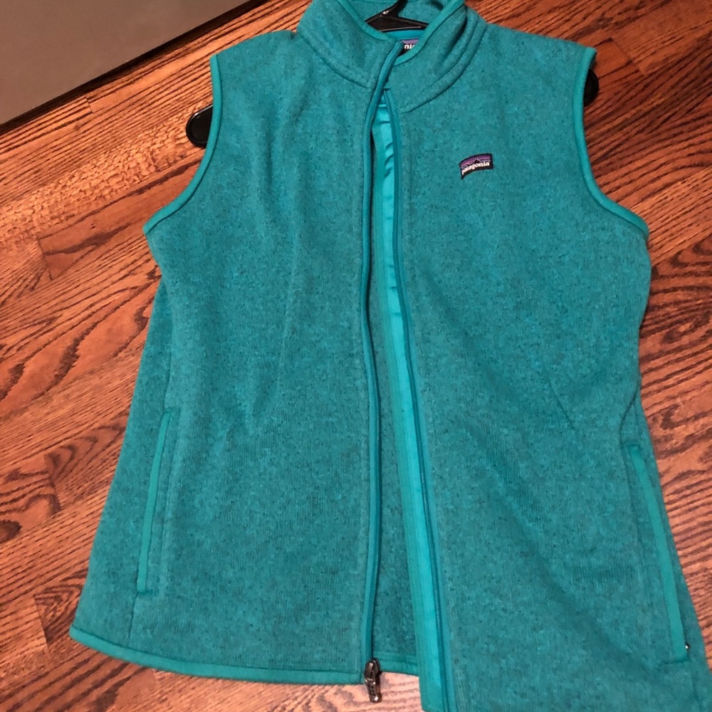 Patagonia Teal Better Sweater Vest